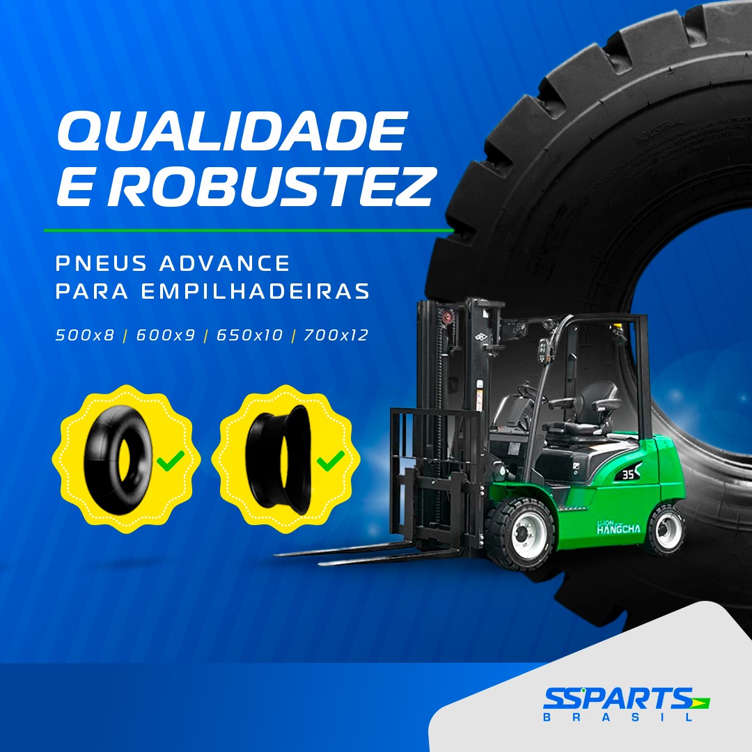 PNEU ADVANCE PNEUMATICO 28x9x15 P/ EMPILH...